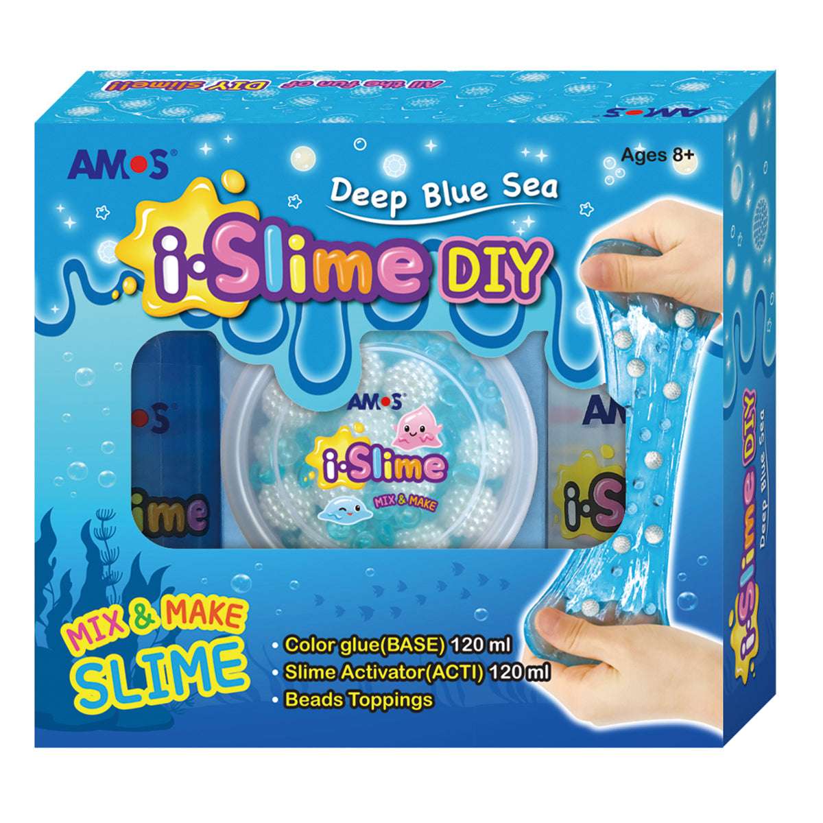 Amos I.slime Deep Blue Sea Diy Slime Making Kit